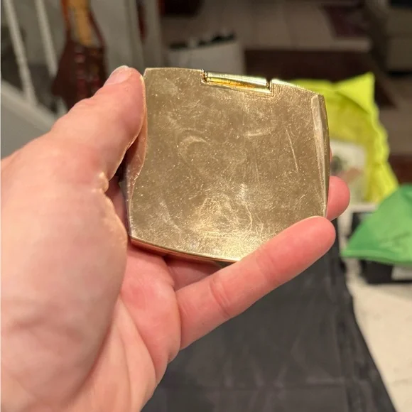 Dior Compact Mirror Double-Sided Mirror Gold Brand New (in wrapping) - Picture 6 of 16